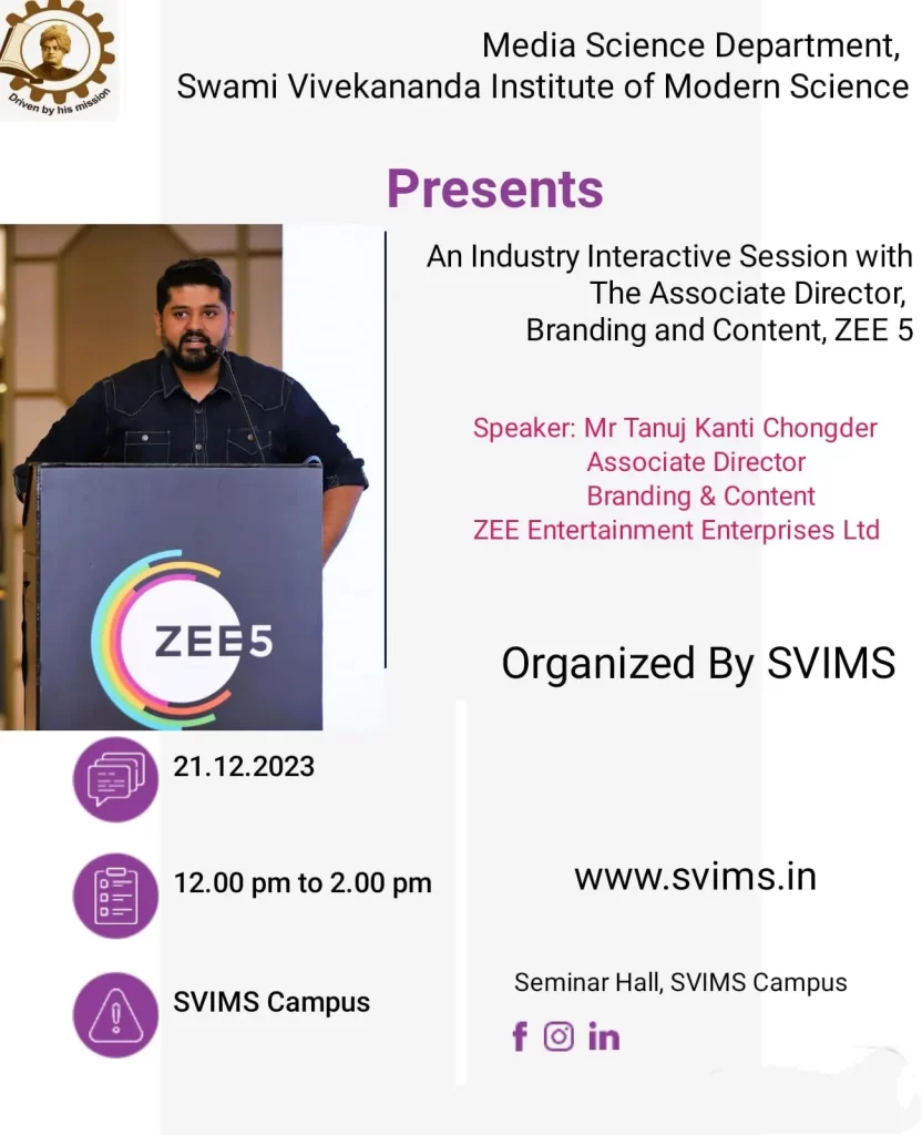 industry interactive session with zee5