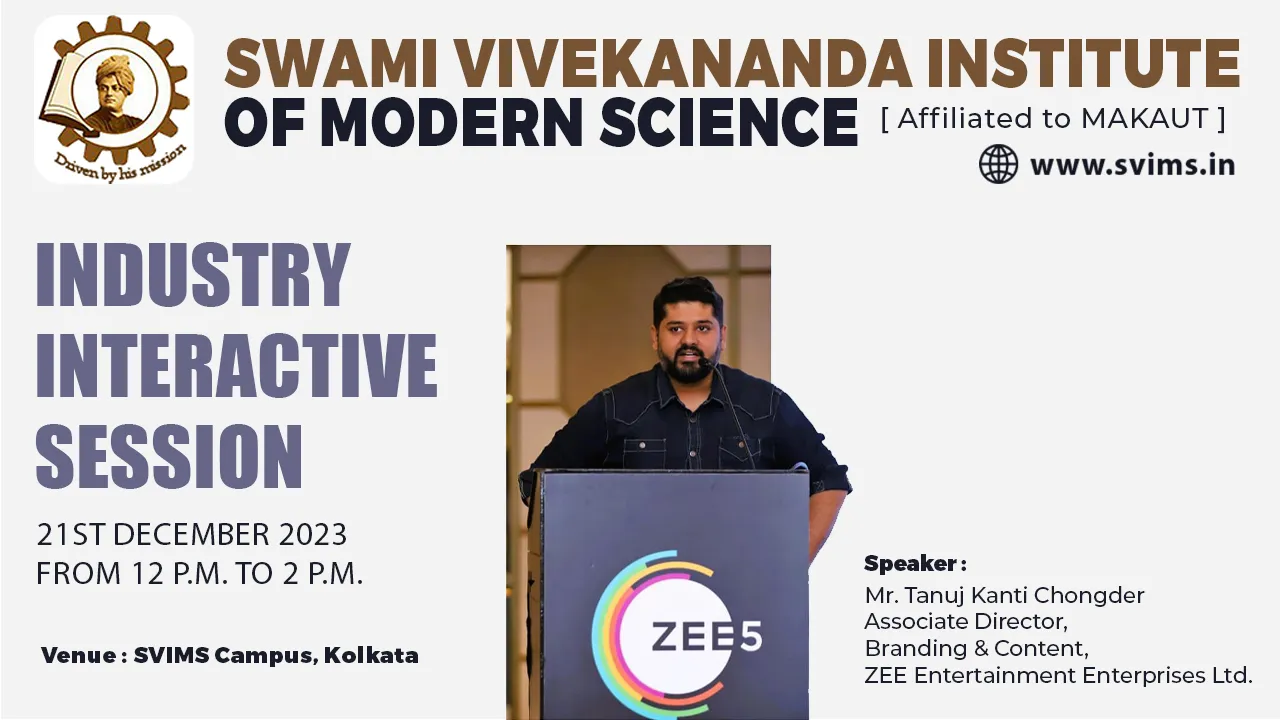 zee5 at svims, media science department