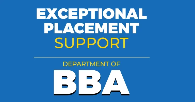 exceptional placement support of BBA